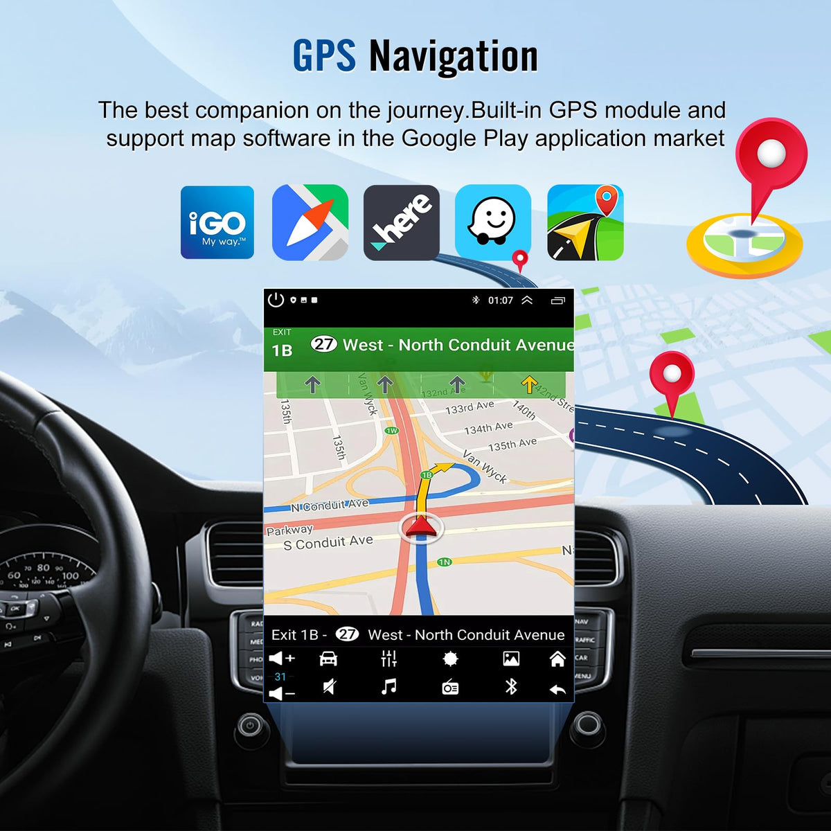 Android Car Radio for Toyota 4Runner 2003 2004 2005 2006 2007 2008 2009