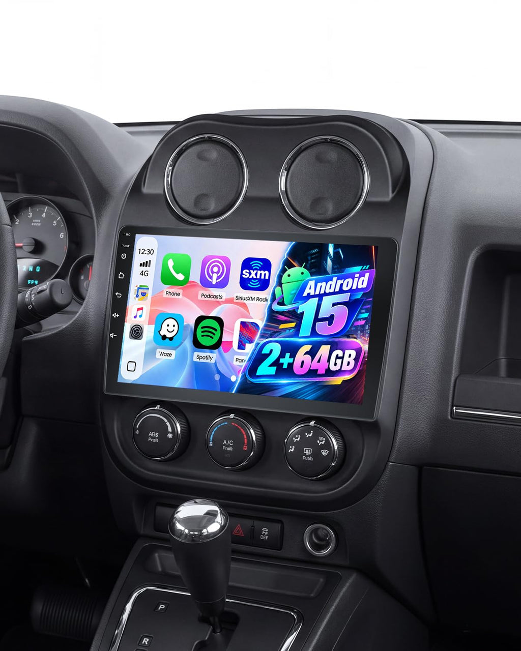 [8Core 6+128G]Android Car Radio for Jeep Compass Patriot 2010-2016 with GPS