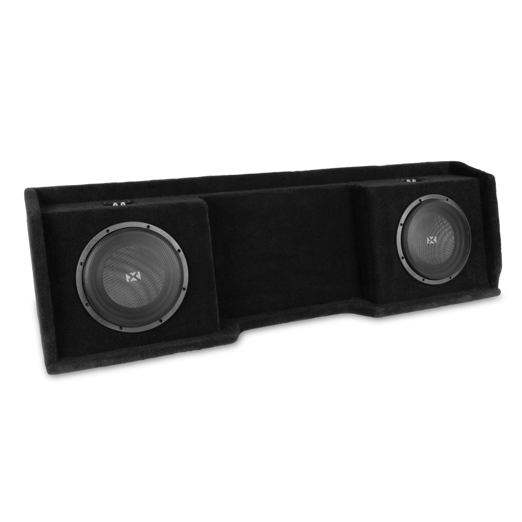 NVX Dual 10" Loaded Sub Box for Silverado/Sierra Extended Cab 1999-2006