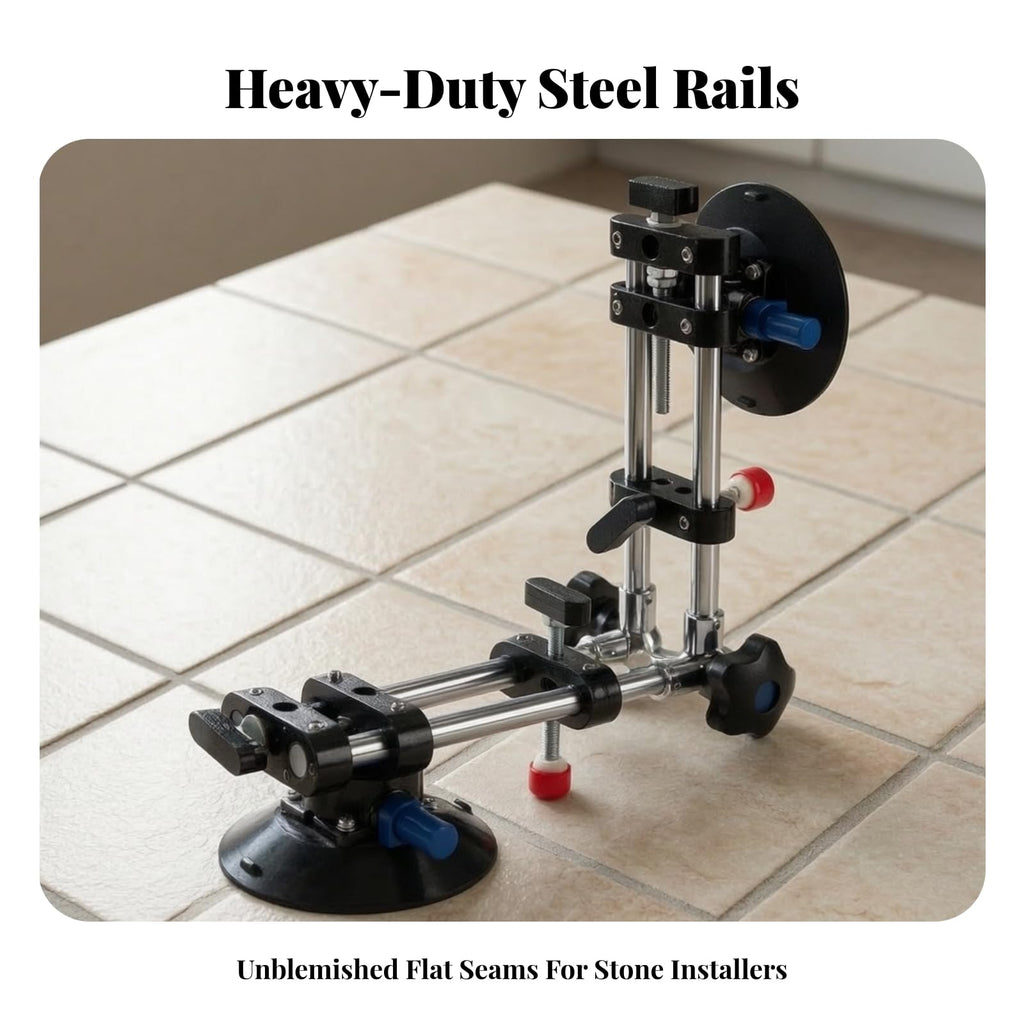 Heavy-Duty Countertop Leveler | Seam Setter with Suction Cups, Tabletop, Leveling Tool