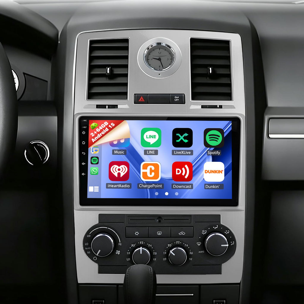 4Core+64G Android Car Radio for Chrysler 300C 2004-2011 Carplay