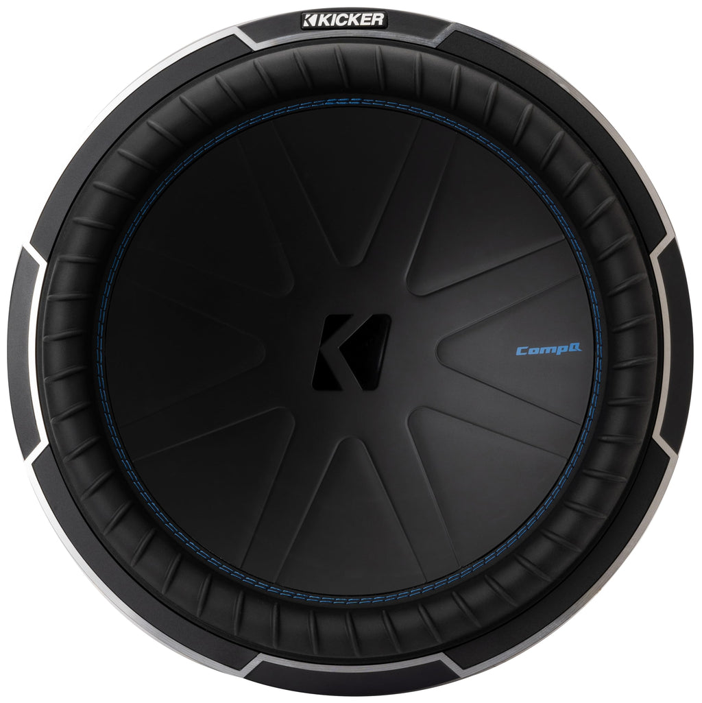 Kicker 51CWQ154 CompQ Q-Class 15 Inch Car Subwoofer Dual 4 Ohm (Renewed)