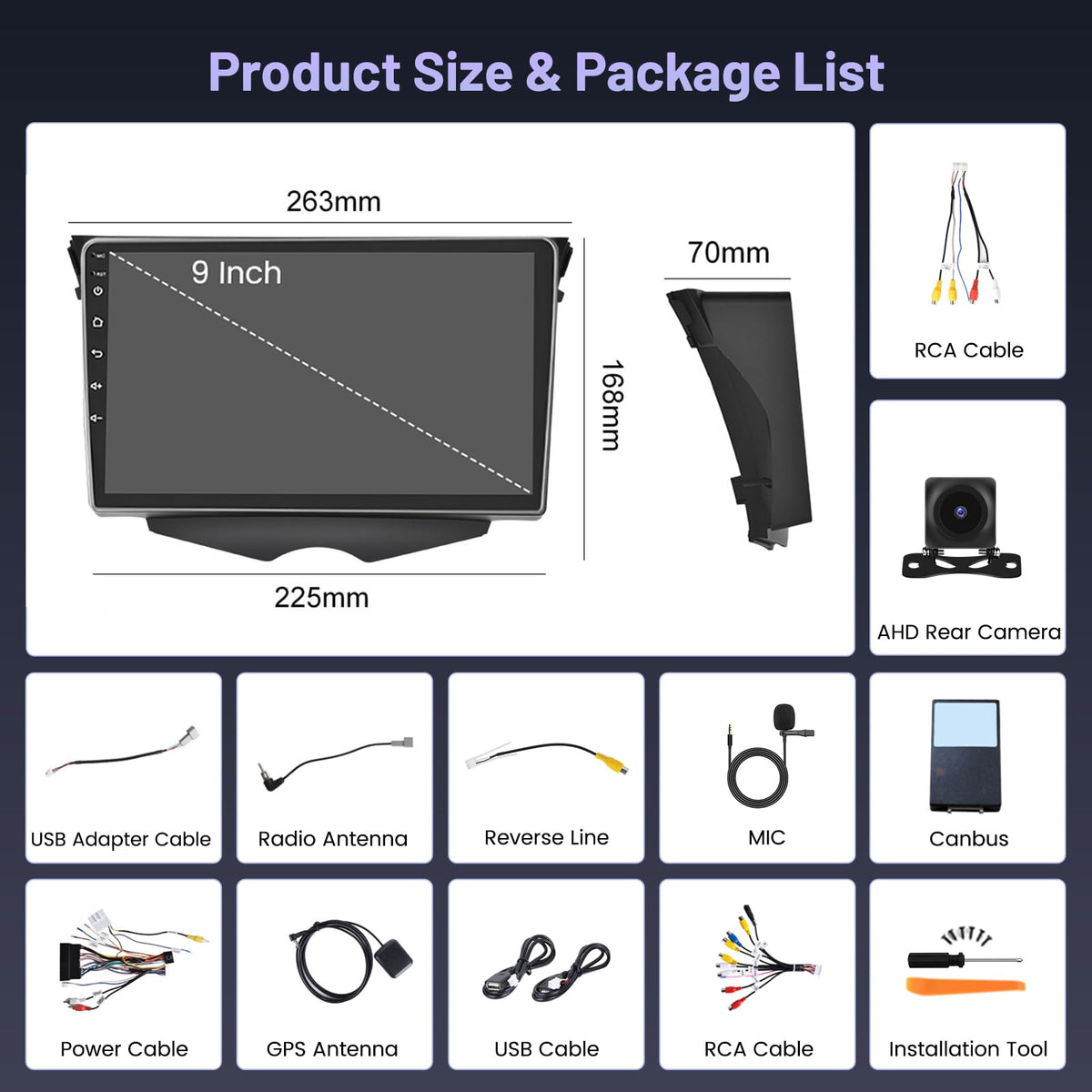 4+64G Android 15 Car Stereo for Hyundai Veloster 2011 2012 2013 2014 2015