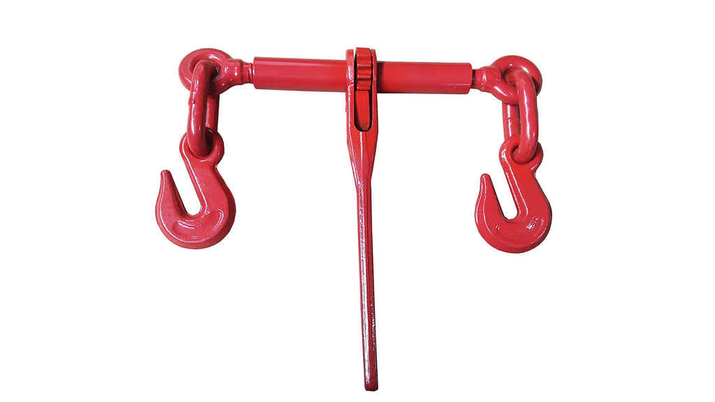 (Set of 2) 1/2“ – 5/8“ Chain Ratcheting Load Binder Boomer Tie Down Rigging 0900150-2