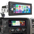 1.5 Din Car Stereo Radio GPS Navi Carplay Android Auto for 1995-2005 Chevy GMC Pontiac Tahoe Yukon Suburban Sierra S10 Blazer Jimmy Astro Safari C/K Silverado Lumina Camaro Corvette Grand AM Cavalier