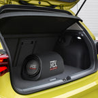 MTX RT8PT 8" Amplified Vented Tube Box Subwoofer & Wiring Kit