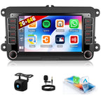 4G+128GB Android 15 Car Stereo for VW Car Radio with Wireless Carplay