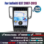 14.4" Car Radio for Infiniti G37 2007-2013, 8GB+256GB, Black