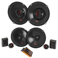 JBL Stage 3637F 3-Way + Stage 3607CF Car Speakers Bundle – 660W Max Combined Power, 6.5" Coaxial & Component System with Crossovers - Full Vehicle Audio Upgrade