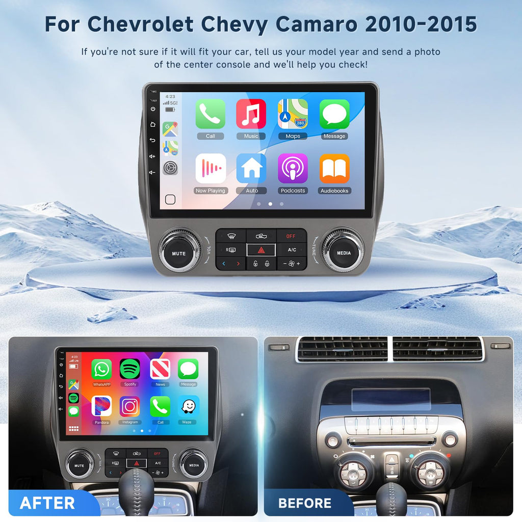 2G+64G Android 13 Car Stereo for Chevrolet Camaro 2010-2015