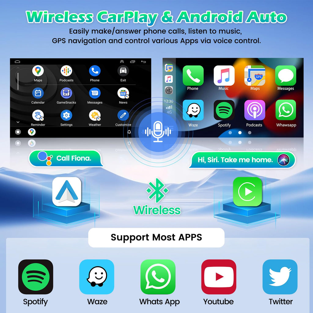 [DSP & EQ] 4+64G Android 15 Car Radio for VW Volkswagen Beetle 2004-2010