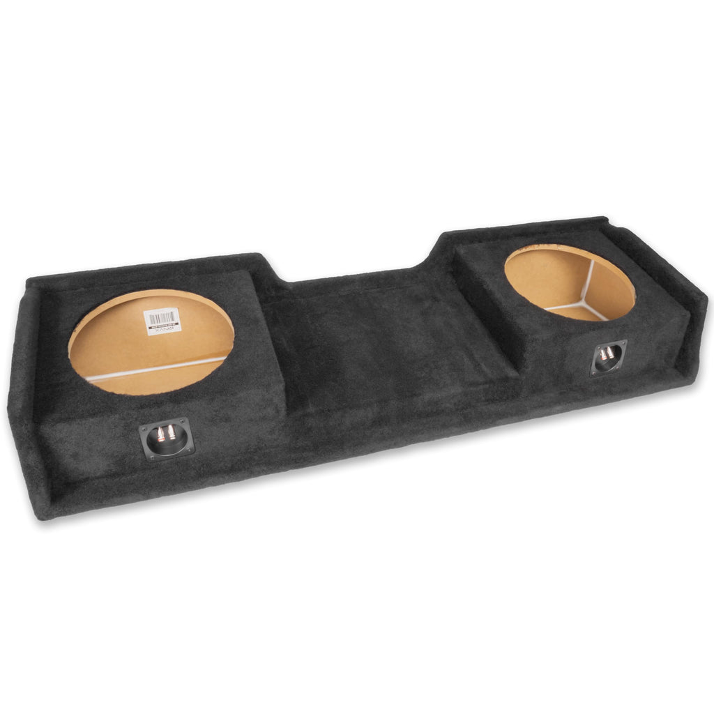 NVX Dual 10" Empty Sub Box for Silverado/Sierra Extended Cab 1996-2006