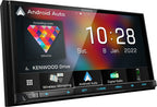 KENWOOD DMX8021DABS - 7" Digital Media AV Receiver with Wireless CarPlay & Android Car (4 x 50W, DAB+/FM, BT, 3 x Pre-Out 4V, USB-C, iPod/iPhone Controller)
