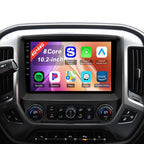 64GB Car Radio for Chevy Silverado 2014-2018, 10.2" IPS Touchscreen