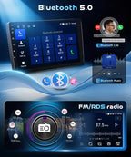 【360° Panoramic View】8Core 6G+128G Radio for Honda Accord 7th 2003-2007