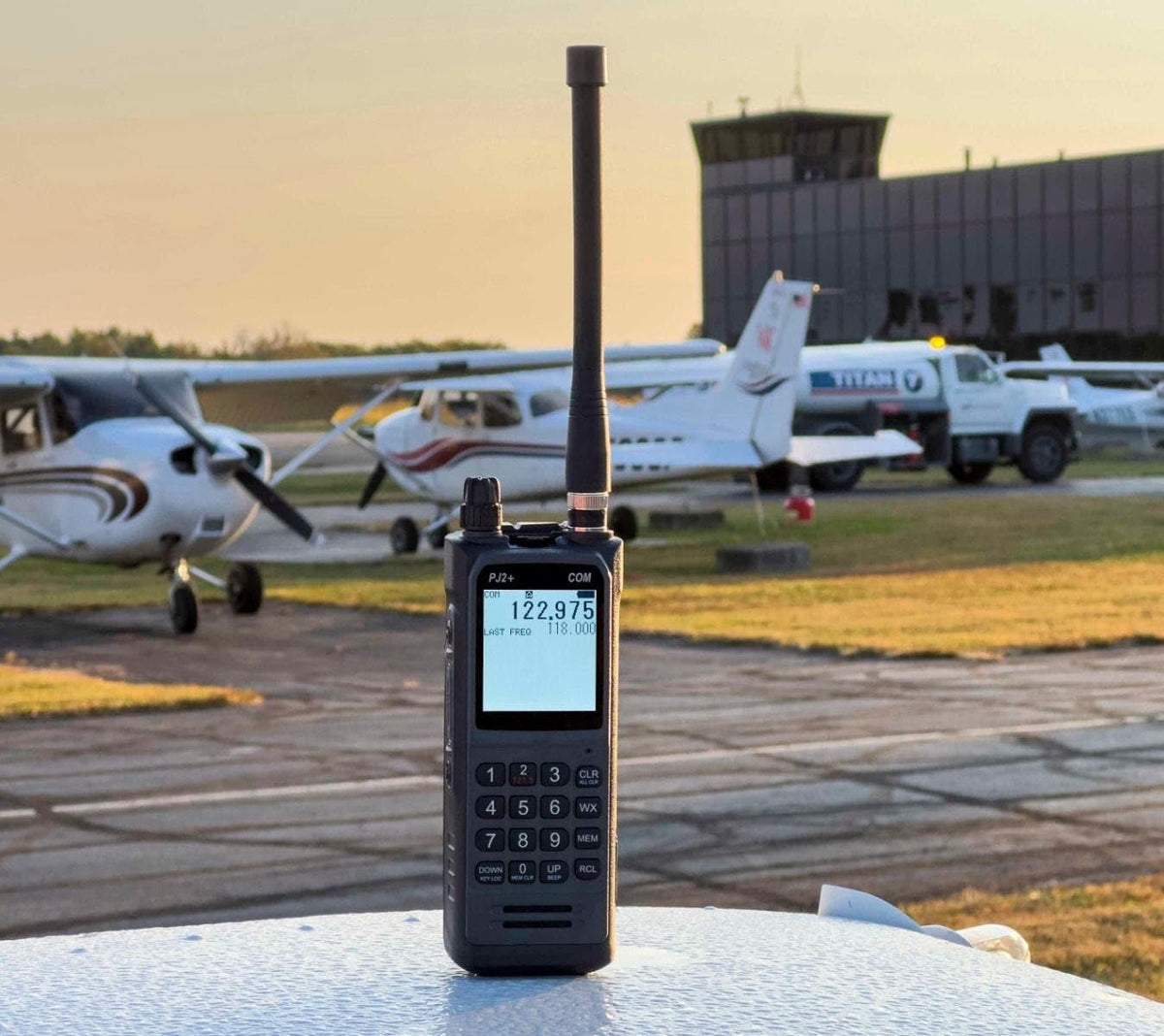 PJ2+ COM Aviation Handheld Radio