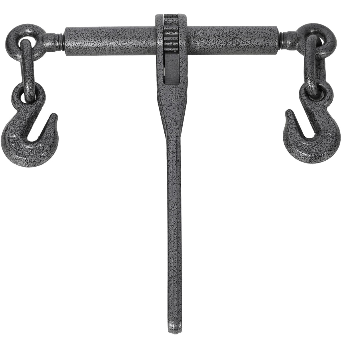 Geelife Heavy-Duty Ratchet Binders with Adjustable G70 Hooks, 4-Pack, Black