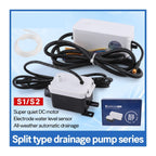 S1S2 Air Conditioner Condensate Lift Pump with Mute Function Fully Automatic Drain Lift 10 Meters(Pump S1 5m Pipe)
