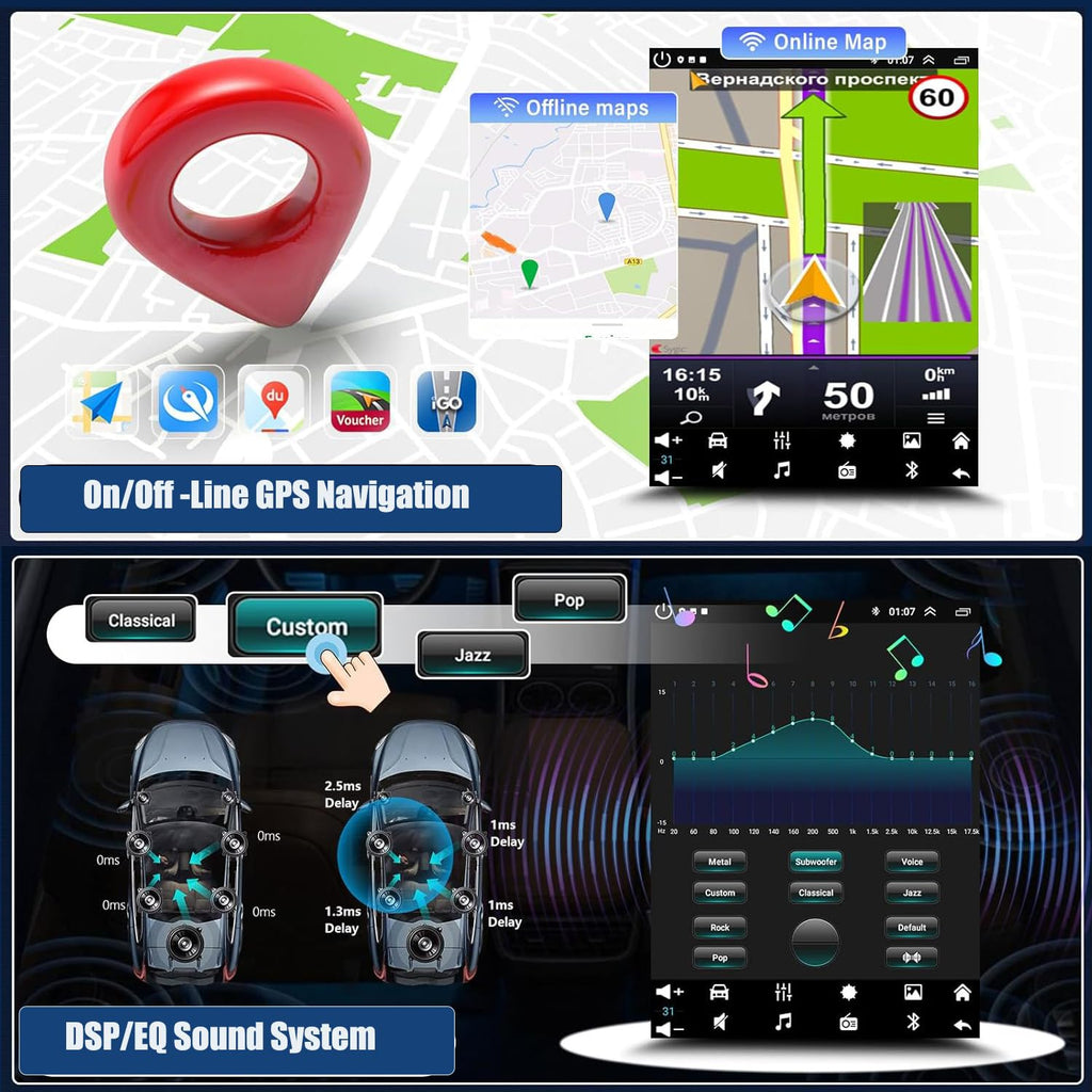 Upgrade Android Car Radio Stereo for Kia Sorento 2011–2015 Head Unit 9.7"