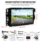 Double Din Car Stereo for Buick Enclave 2008-2012 w/CarPlay & Android Auto