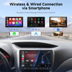 A5L 9" Android Double-DIN Car Stereo with 1080P Dashcam & Backup Camera