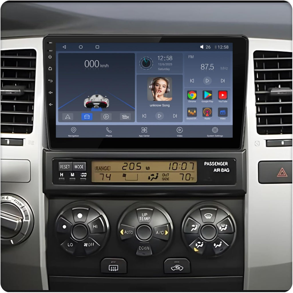 6+64GB Qualcomm Octa Core Android Car Stereo for Toyota 4Runner 2003-2009