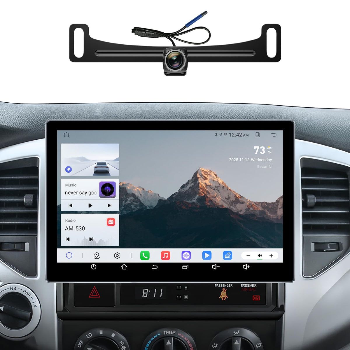 11.5'' Car Radio Stereo for Toyota Tacoma 2005-2015