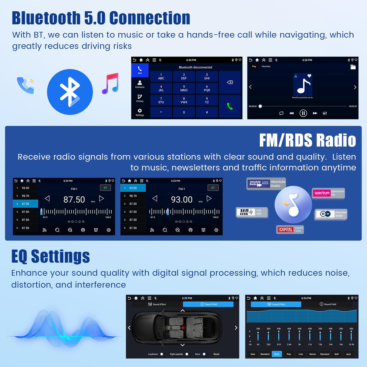 4+64GB Car Radio for Chevrolet Silverado GMC Yukon Tahoe Suburban 2007-2013