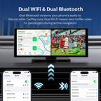OTTOCAST 11.4" Wireless CarPlay Screen, Android Auto, Gemini AI, Android 15