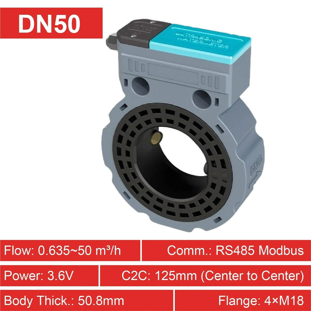 ASW-1-K Ultrasonic Water Meter DN50 DN65 DN80 DN100 Flow Meter(DN50)
