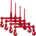 US Cargo Control Ratchet Chain Binders 3/8"- 1/2" (4-Pack), 9,200 LBS Working Load Limit, Use Ratchet Binders with 3/8 Inch Grade 70 and 3/8 Inch & 1/2 Inch Grade 43 Chain