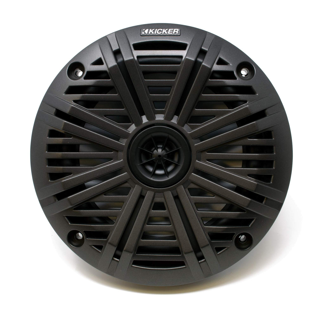 KICKER 6.5" Marine Speakers (2 Pair) Charcoal Salt Water Grills OEM Replacement Speakers