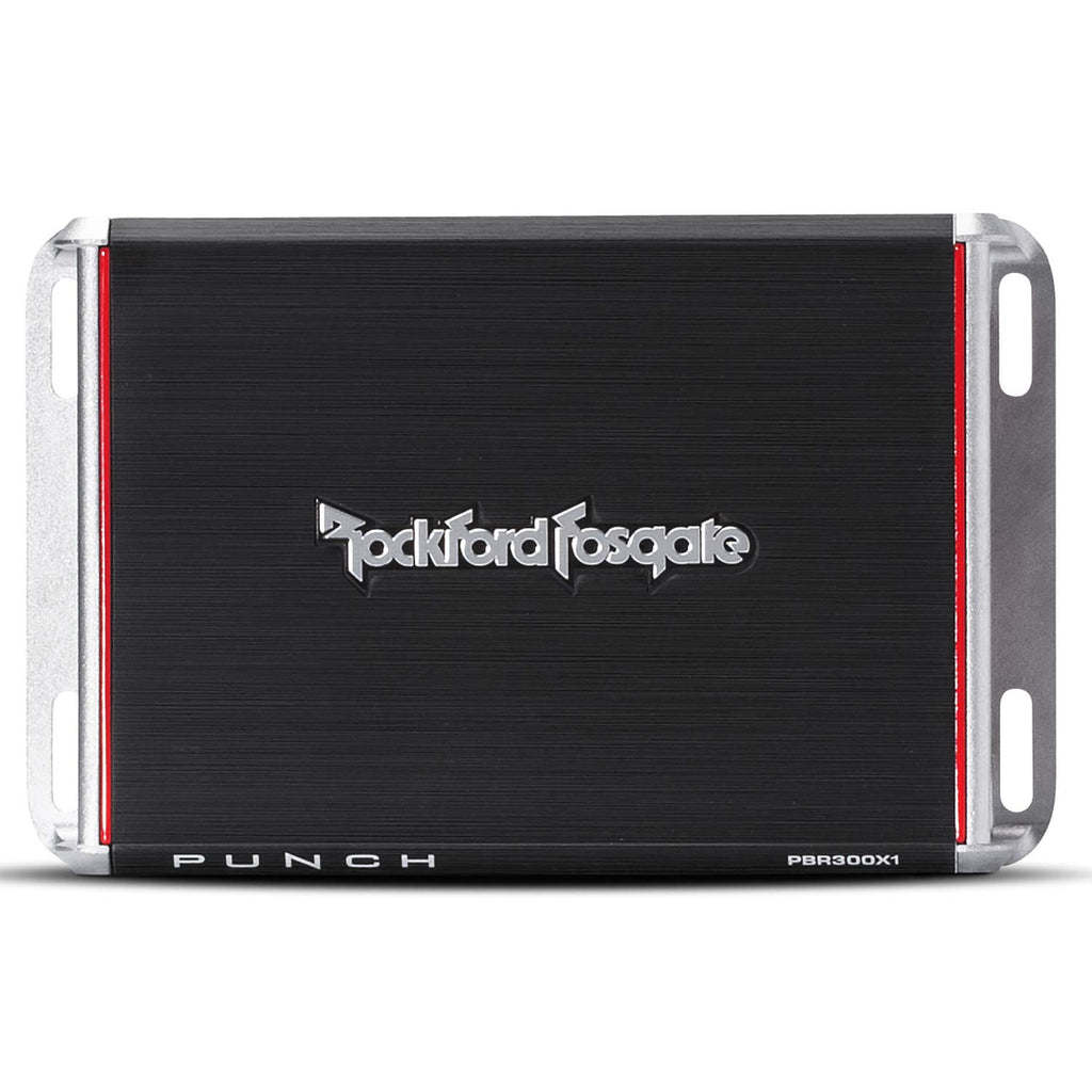 Rockford Fosgate Punch PBR300X1 300-Watt Mono Boosted Rail Amplifier