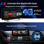 XTRONS Qualcomm 662 Android Car Stereo for BMW F30 F31 F32 F33 F34 F36 M3 M4 NBT System, 10.25 Inch IPS Touch Screen GPS Navigation Support Wireless CarPlay Android Auto Backup Camera (8+128GB)