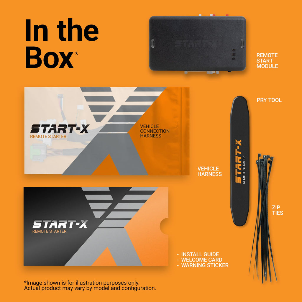 Start-X Remote Starter Kit for RAM 1500/2500/3500/4500 Gas (2009-2012)