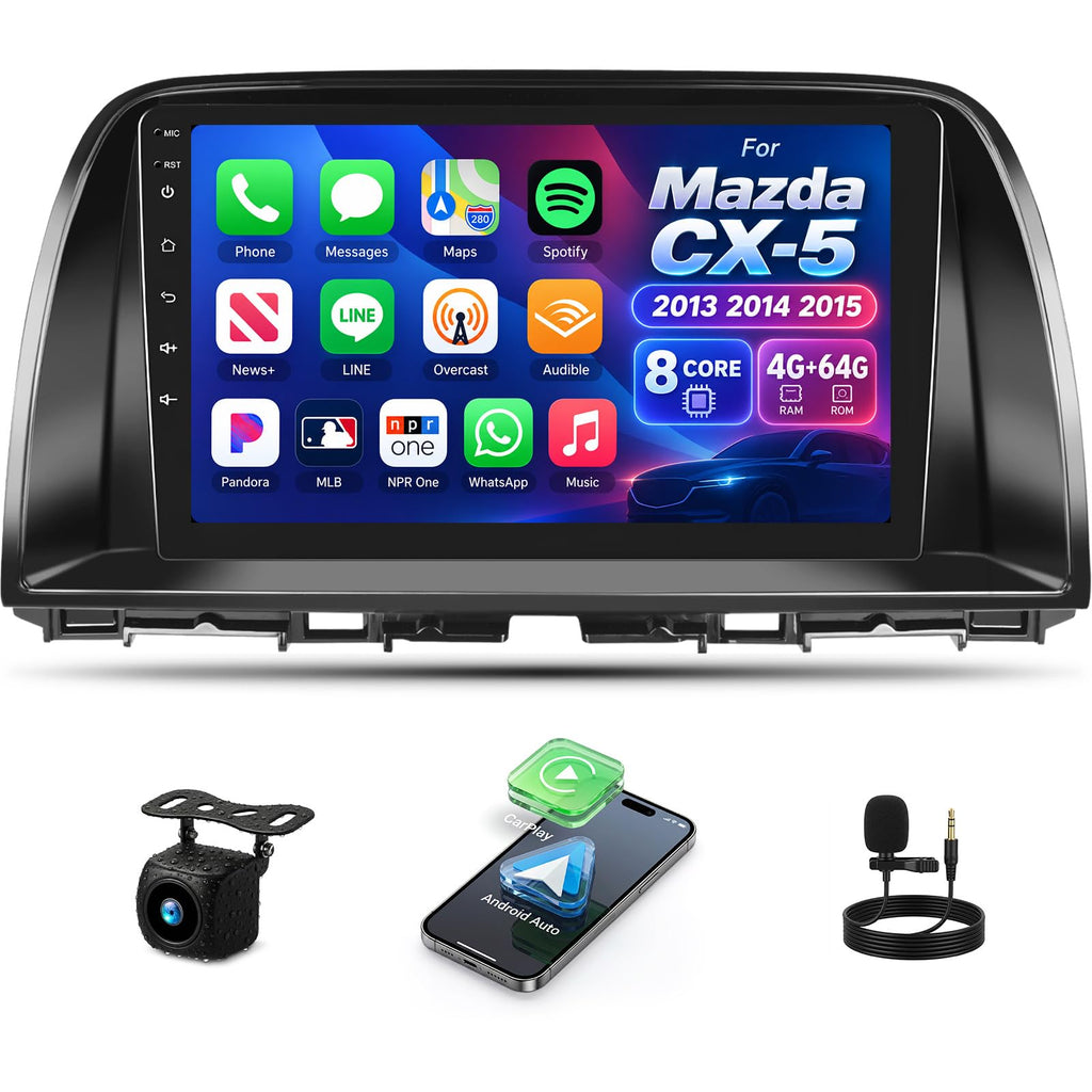 Android 15 Car Radio for Mazda CX-5 CX5 CX 5 2012-2015, 4G+128G