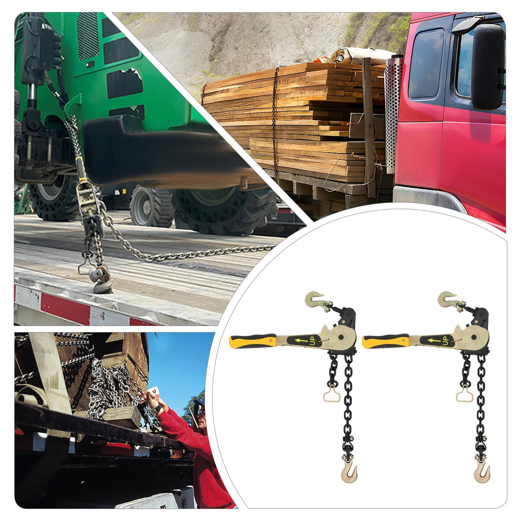Ratchet Chain Binder Heavy Duty 6600 lbs Load Capacity Alloy Steel Tie