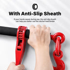 5/16"- 3/8" Ratchet Load Binder with G80 Chain 4Pack 5/16" Tie Down Kit