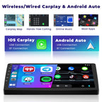 6+128G 8Core Android 15 Car Stereo for Honda Civic 1996-2001 Wireless Carplay Android Auto, 9 Inch 1280 * 720 Touch Screen Car Radio GPS Navi DSP BT 5.0 WiFi SWC + Backup Camera