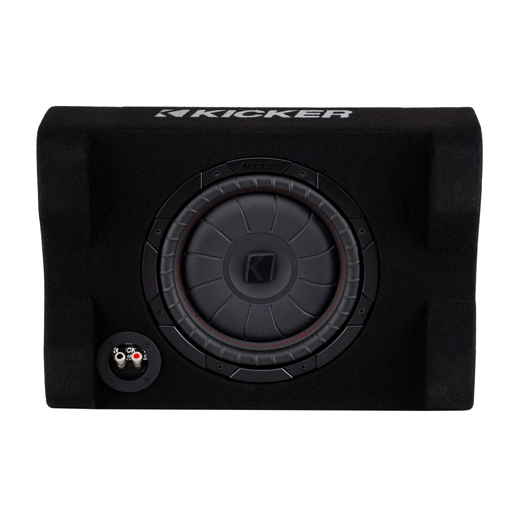 KICKER 48CVTDF102 CVTDF 10" Subwoofer in Down Firing Enclosure, 2-Ohm