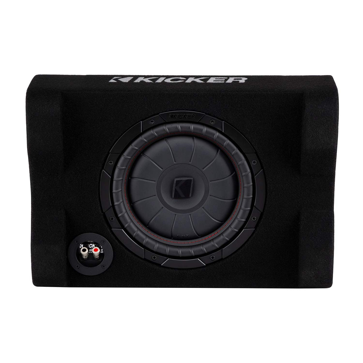 KICKER 48CVTDF102 CVTDF 10" Subwoofer in Down Firing Enclosure, 2-Ohm