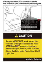 Smart Sensor for Corolla Cross 2026-2023, Wheel Anti-Theft