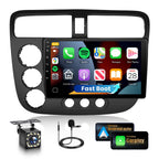 8Core 6G 128G Car Radio for Honda Civic 2001-2005 with Wireless Carplay