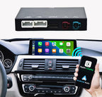 Wireless CarPlay Android Auto Retrofit Kit Decoder Box for BMW NBT System 1/2/3/4/5/6/7 Series X3/X4/X5/X6,Support Mirror Link,Camera, GPS, Siri, YouTube, for BWM Accessories