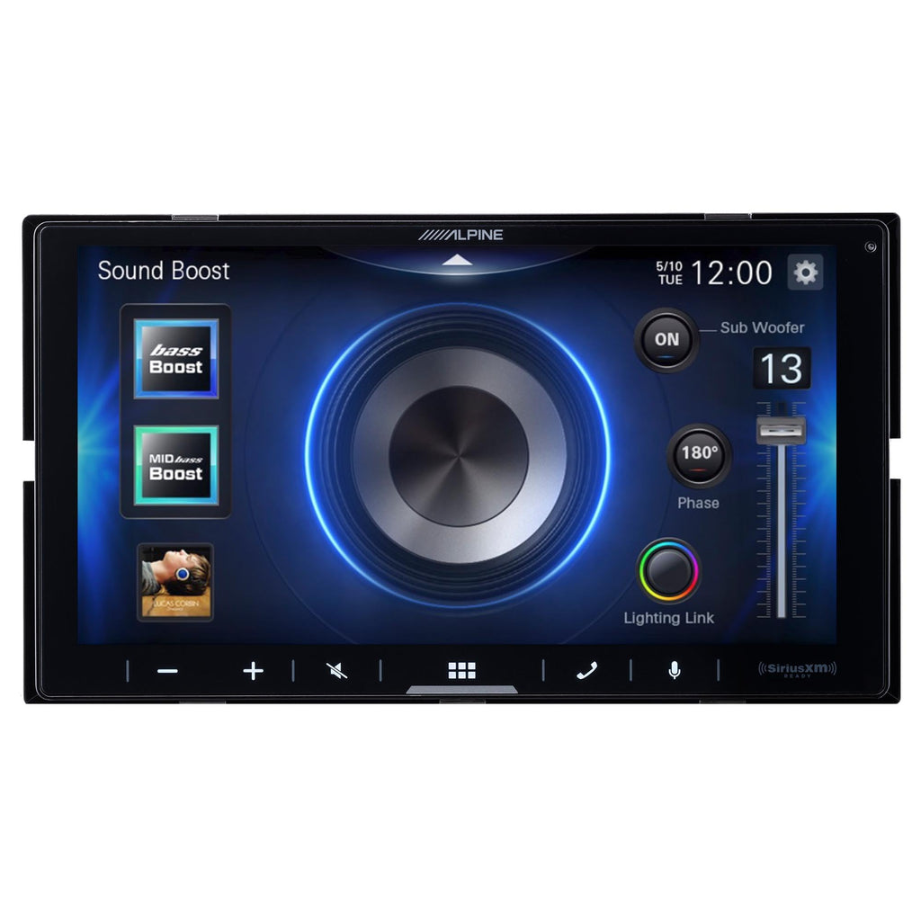 Alpine iLX-W670 Digital Multimedia Receiver with CarPlay and Android Auto Compatibility