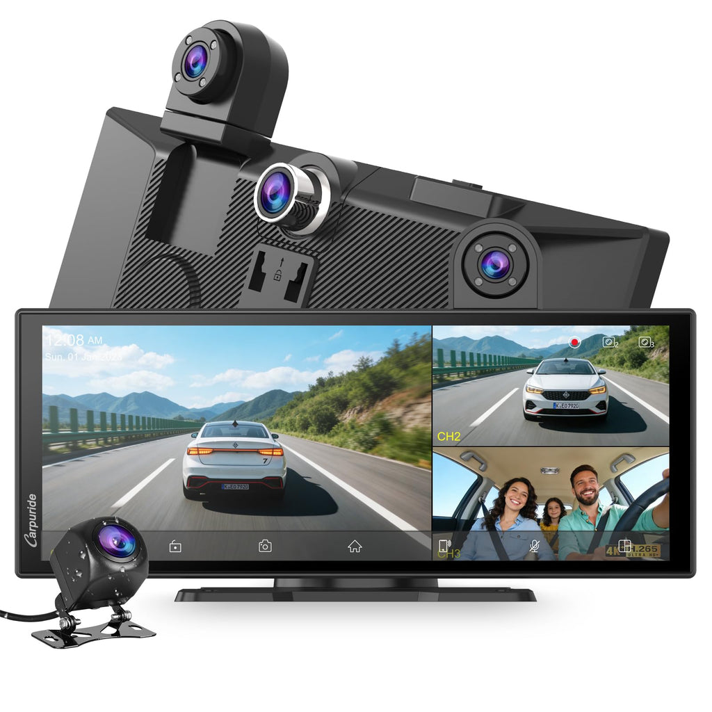 CARPURIDE W702BS for BMW Moto CarPlay & A-Auto Data Reading, Native Wonder