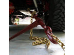 (Set of 2) 1/2“ – 5/8“ Chain Ratcheting Load Binder Boomer Tie Down Rigging 0900150-2