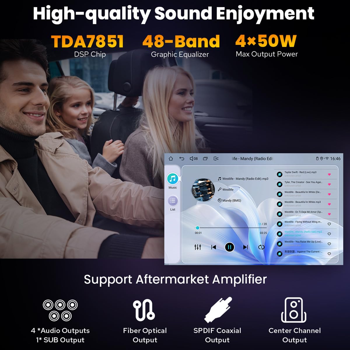 JOYING Car Radio for Toyota Camry 2012 2013 2014, Android 13 Head Unit 10.1 Inch IPS Touch Screen Car Stereo Plug and Play with Wireless Carplay & Android Auto, Mirror Link, FM, GPS, SWC(JY-TT170N8)