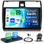 8 Core 6G+128G Android 15 Car Stereo for Suzuki Swift 2005-2010, 5GHz WiFi