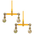 US Cargo Control Peerless Ratchet Binder Plus Chain Binders 1/2" - 5/8" (2-Pack), 18,100 LBS Working Load Limit, Use with 1/2" & 5/8" Grade 70 and Grade 80 Chain